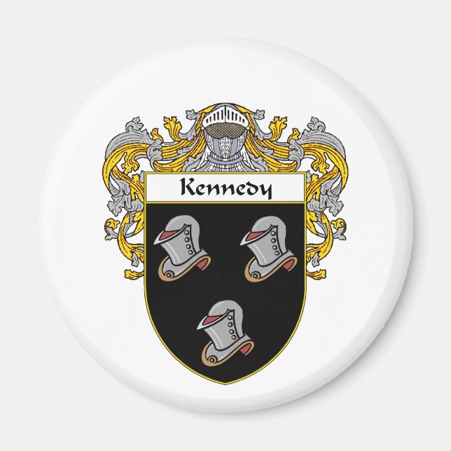 Kennedy Coat of Arms (Mantled) Magnet (Vorne)