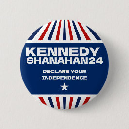Kennedy Declare your Independence 2024 Button