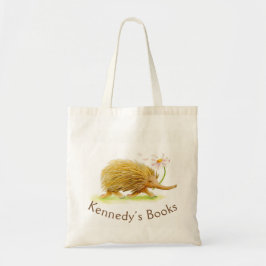 Kennedy Echidna whimsy Art Name Bibliothek Tragetasche