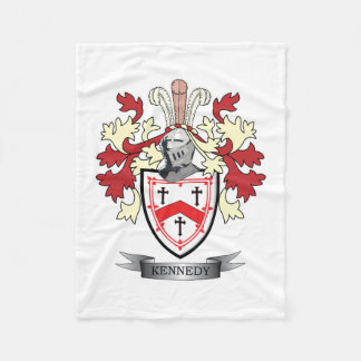 Kennedy-Familienwappen-Wappen Fleecedecke