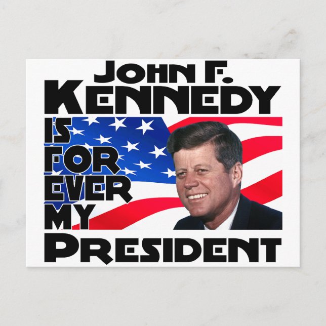 Kennedy Forever Postkarte (Vorderseite)