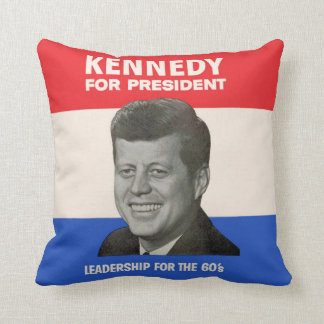 Kennedy für den Präsidenten Kissen
