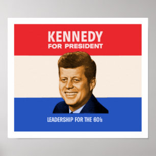 Kennedy für Präsident Poster