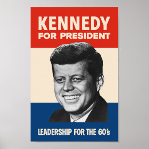 Kennedy für Präsident Poster