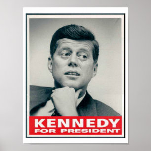 Kennedy für Präsident Poster