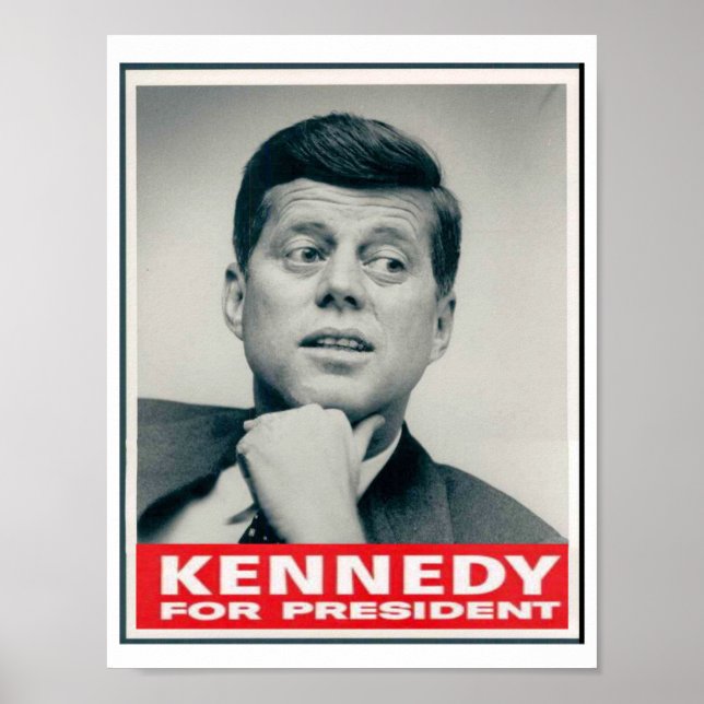 Kennedy für Präsident Poster (Vorne)