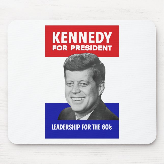 Kennedy für Präsidenten 1960 Mousepad (Vorne)