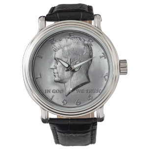Kennedy Halb Dollar Armbanduhr