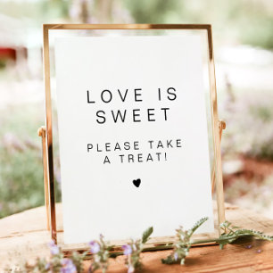 KENNEDY Modern Love is Sweet Treat Favor Poster