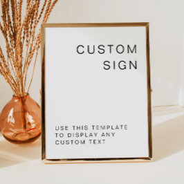 KENNEDY Modernes, Minimalistisches, benutzerdefini Poster