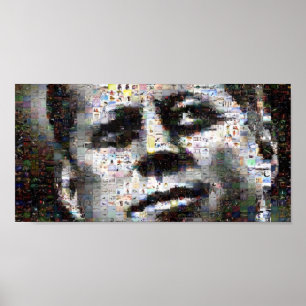 Kennedy Mosaic Poster
