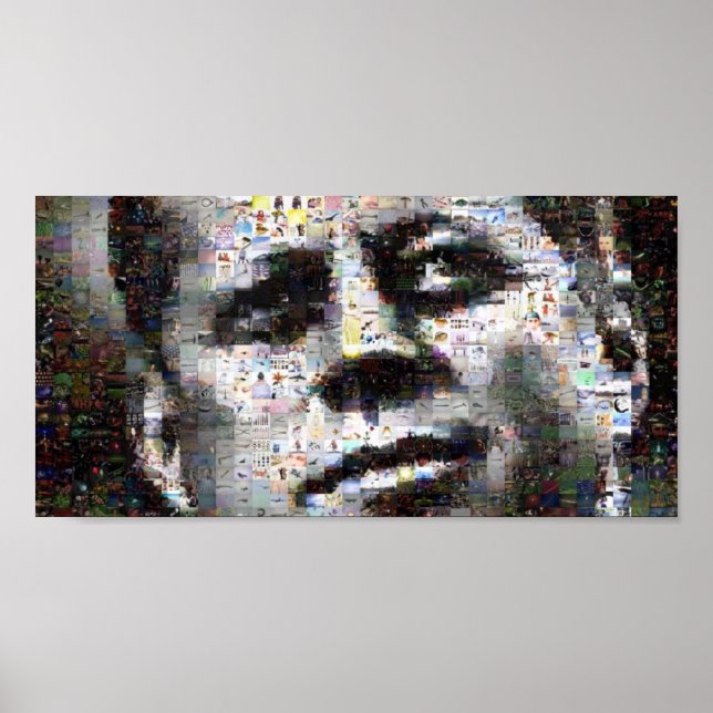 Kennedy Mosaic Poster (Vorne)