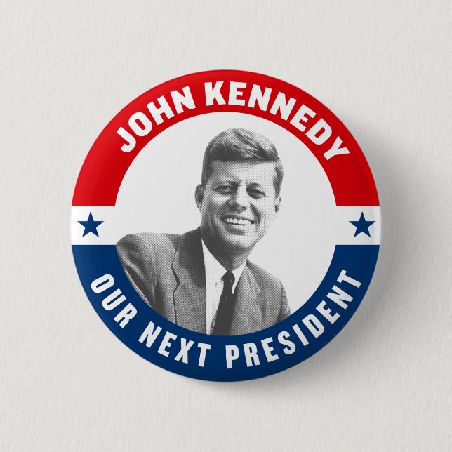 Kennedy Next President 1960 Vintag Kennedy 1960 Button (Vorderseite)