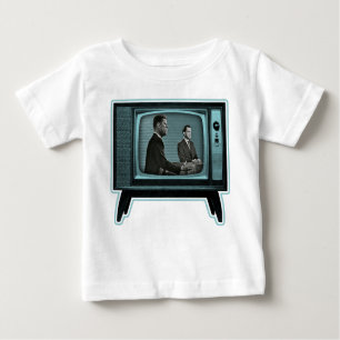 Kennedy Nixon 1960 Fernsehdebatte Baby T-shirt