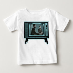 Kennedy Nixon 1960 TV-Debatte Baby T-shirt
