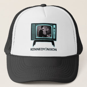 Kennedy Nixon 1960 TV-Debatte Truckerkappe
