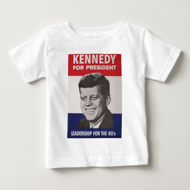 Kennedy-Plakat Baby T-shirt (Vorderseite)