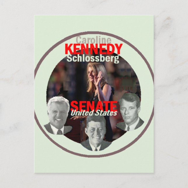 KENNEDY Senat Postcard Postkarte (Vorderseite)