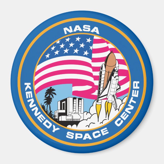 Kennedy Space Center für den Nerd Geeks Magnet (Vorne)