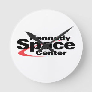 Kennedy Space Center Runde Wanduhr