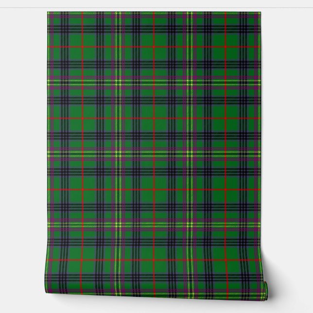 Kennedy Tartan Kariert Scottish Clan Tapete (Abrollen)