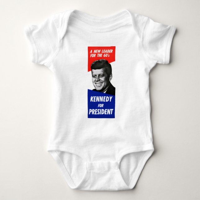 Kennedypräsidentenkampagne 1960 baby strampler (Vorderseite)