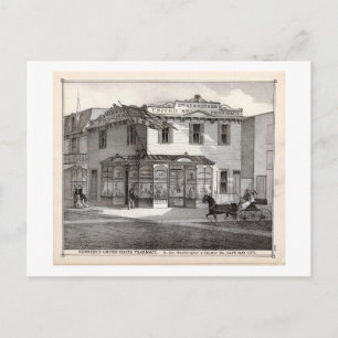 Kennedy's Apotheke, Cape May, NJ 1878 Vintage Postkarte