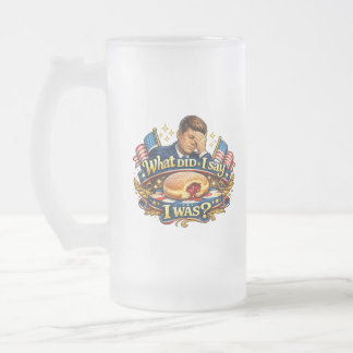 Kennedys fragwürdiger Deutschland-Zitat-Fauxpas Mattglas Bierglas
