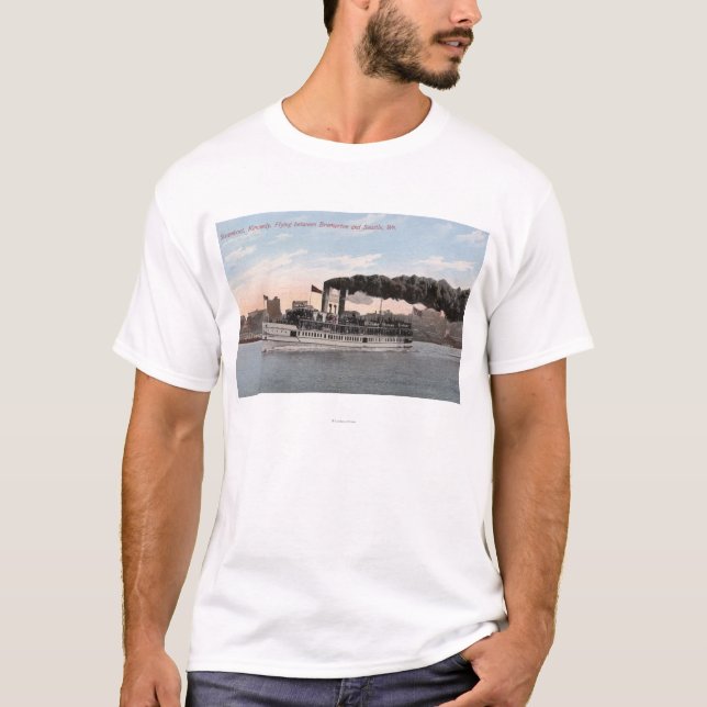 KennedySteamboat, der für Bremerton verlässt T-Shirt (Vorderseite)
