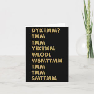 Kennen Sie den Muffin-Mann_ Dyktmm_ Lustig Nostalg Karte