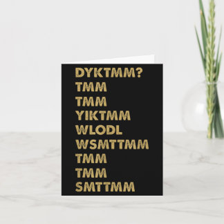 Kennen Sie den Muffin-Mann_ Dyktmm_ Lustiger Nosta Karte