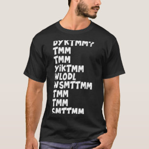 Kennen Sie den Muffin-Mann Dyktmm Nostalgie Lustig T-Shirt