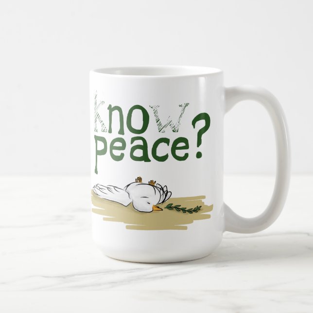 Kennen Sie Frieden Zivilrechts-Aktivist Tasse (Rechts)