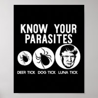 Kennen Sie Ihr Parasiten Anti-Trump Resist T Shirt