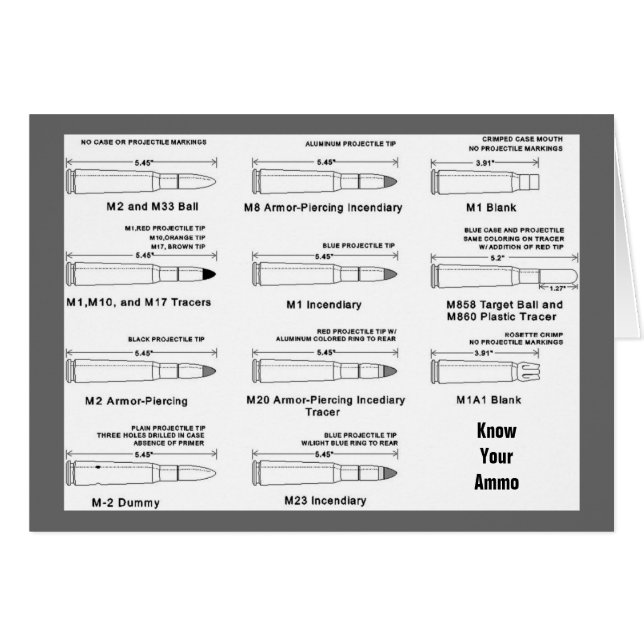 Kennen Sie Ihre Munition (Vorderseite (Horizontal))