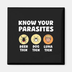 Kennen Sie Ihre Parasiten Anti-Trump Spaß Meme Res Magnet