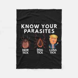Kennen Sie Ihre Parasiten Hirsch Tick Hund Tick Lu Fleecedecke