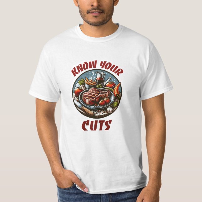 Kennen Sie Ihre Schnitte T-Shirt (Vorderseite)