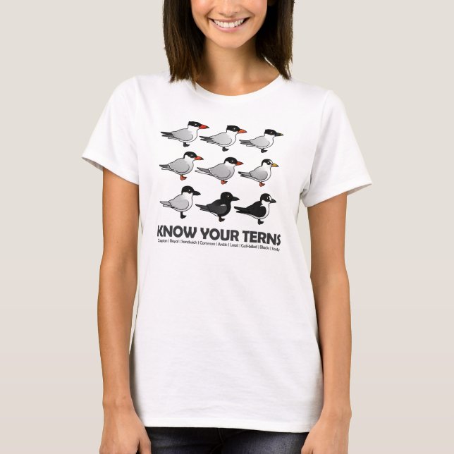 Kennen Sie Ihre Terns T-Shirt (Vorderseite)