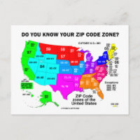 Kennen Sie Ihre Zip Code Zone? (US-Karte)