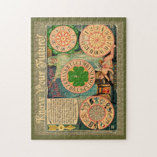 Kennen Sie Ihre Zukunft - das Wahrsager Puzzle (Vertikal)