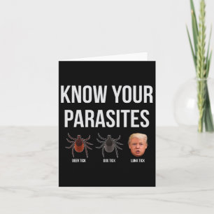 Kennen Sie Ihren Parasiten-Dump Präsident Trump Pa Karte