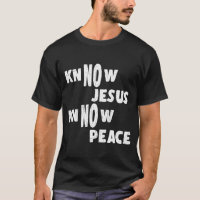 Kennen Sie Jesus kennen Frieden Funny Religion