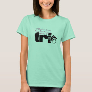 Kennen Sie niemals, es sei denn, ich trI - Script T-Shirt