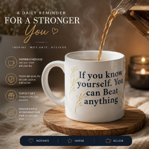 Kennen Sie sich selbst - Motivierend Angebot für S Espressotasse
