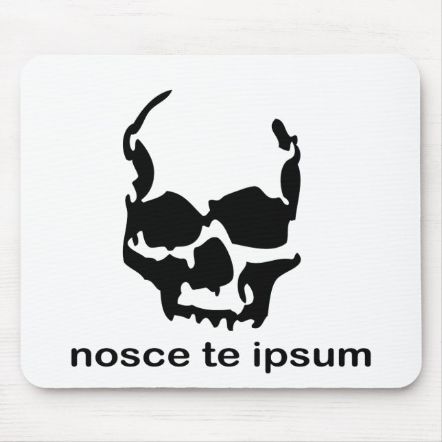 kennen Sie thyself Mousepad (Vorne)