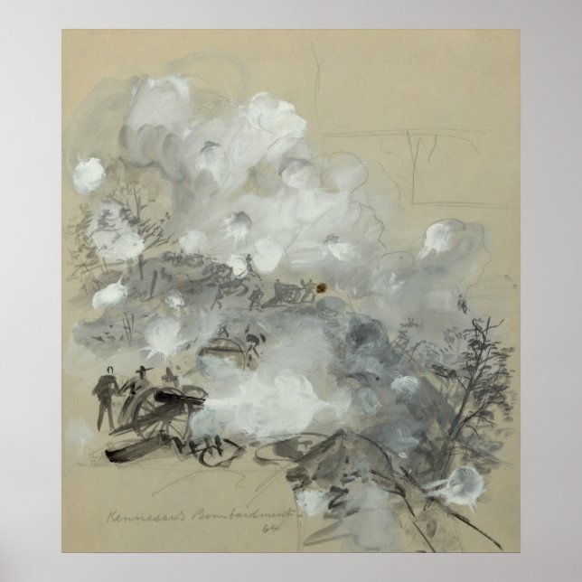 Kennesaw Mountain Poster (Vorne)