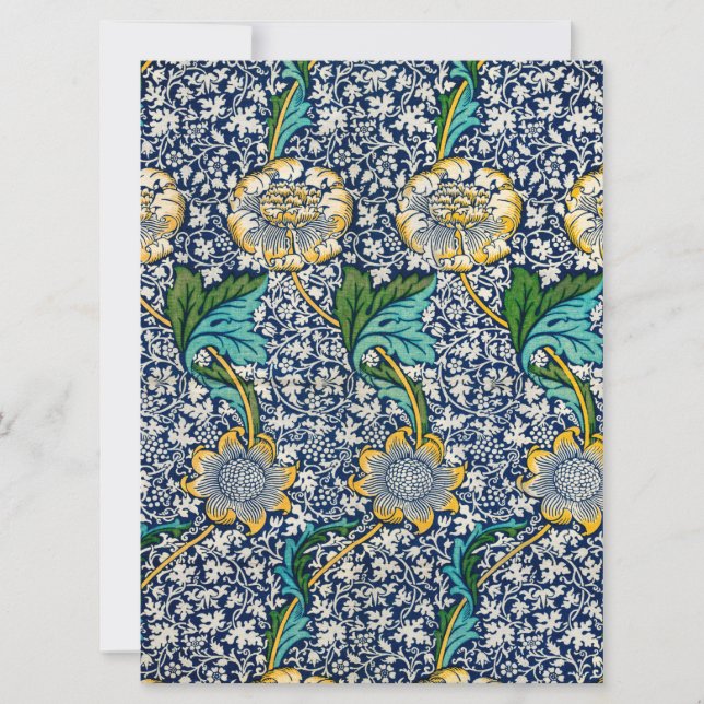 Kennet Pattern (von William Morris) Karte (Vorderseite)