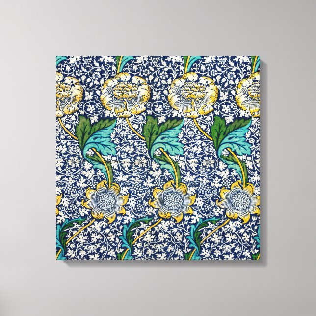 Kennet Pattern (von William Morris) Leinwanddruck (Vorderseite)
