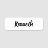 Kenneth Mens Name,